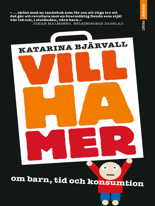 Titeldetaljer för Vill ha mer av Katarina Bjärvall - Tillgänglig